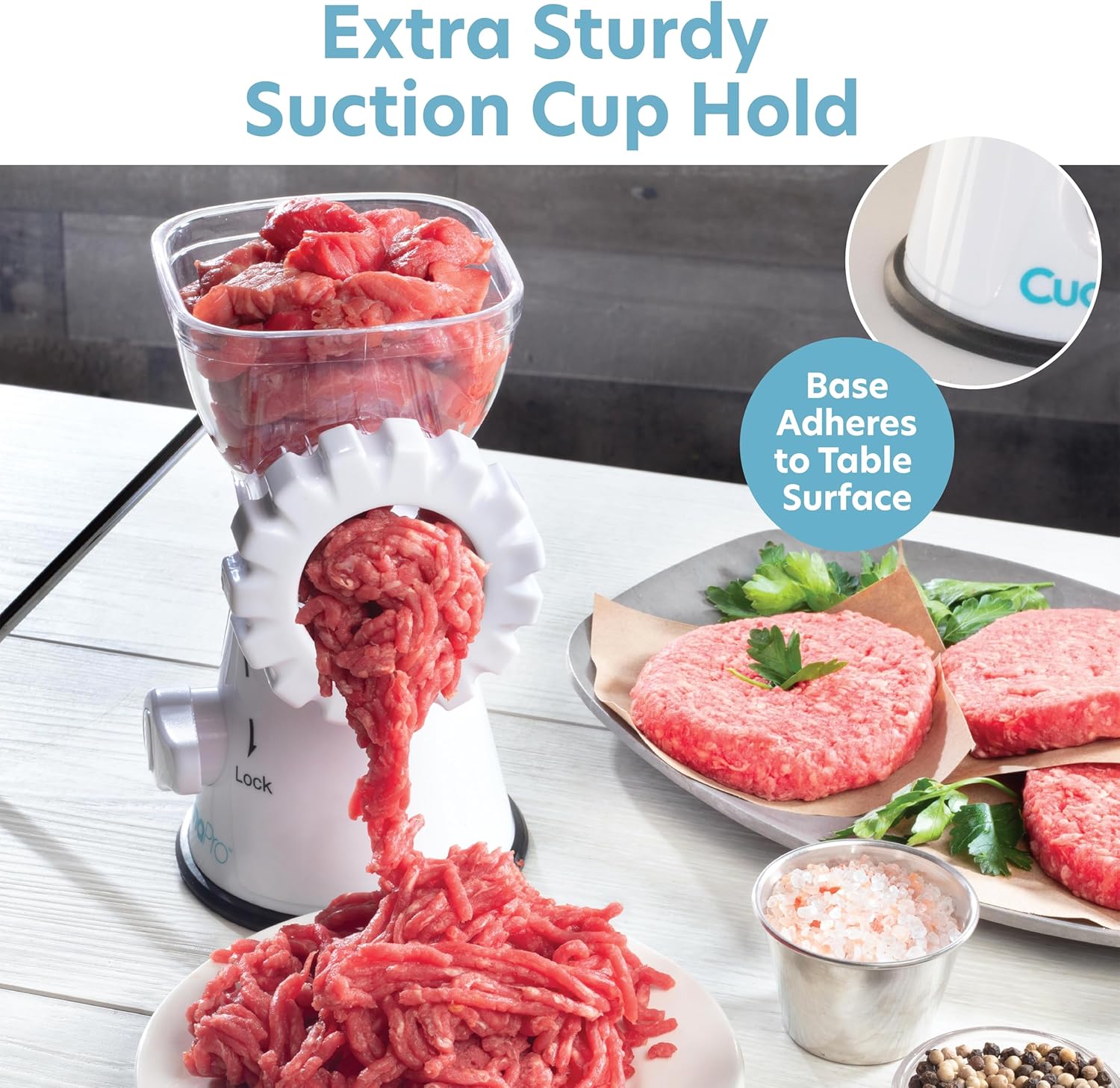 Molino De Carne Y Pollo Manual Casero