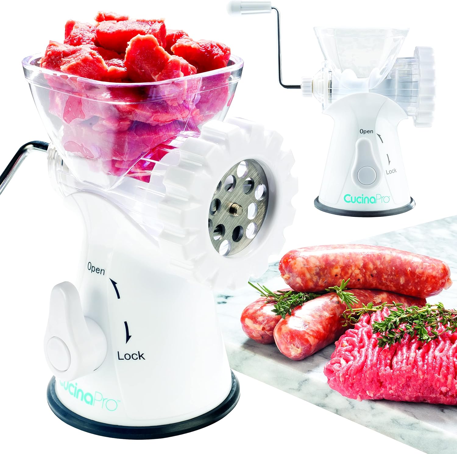 Molino De Carne Y Pollo Manual Casero