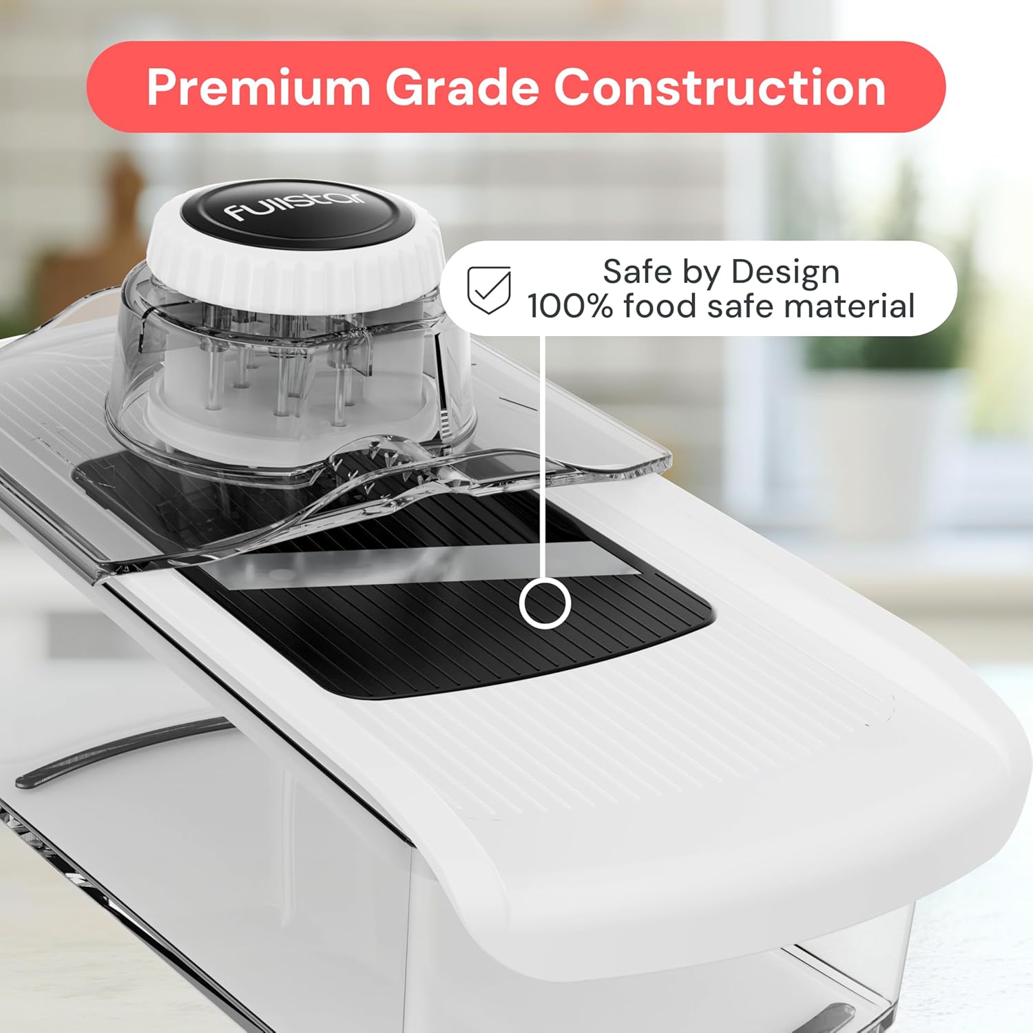 Mandolina 6 En 1 Rallador Cortador