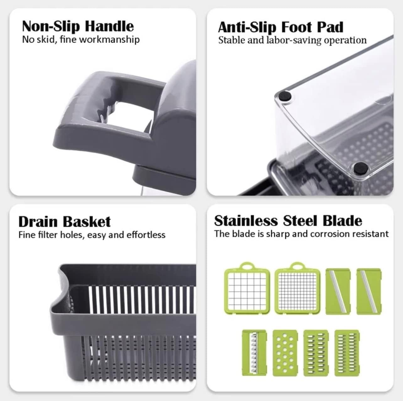 Cortador de vegetales 22pie