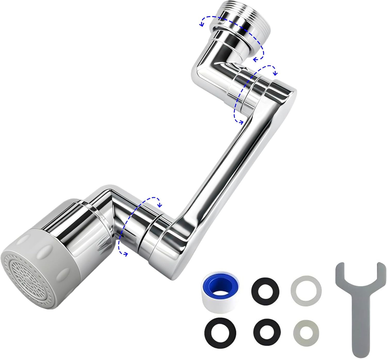 GRIFO EXTENSION GIRATORIO MULTIFUNCIONAL
